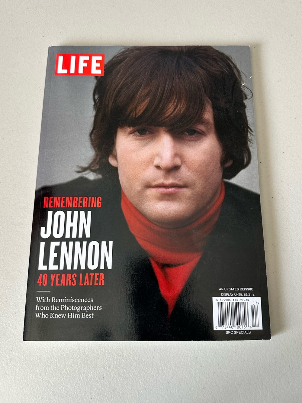 LIFE Remembering John Lennon: 40 Years Later Magazine – December 4, 2020